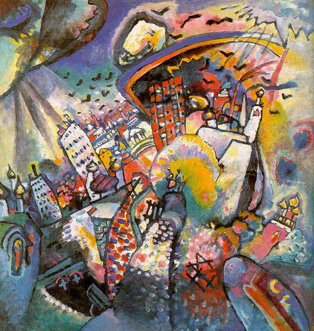 Wassily Kandinsky Moscow I China oil painting art